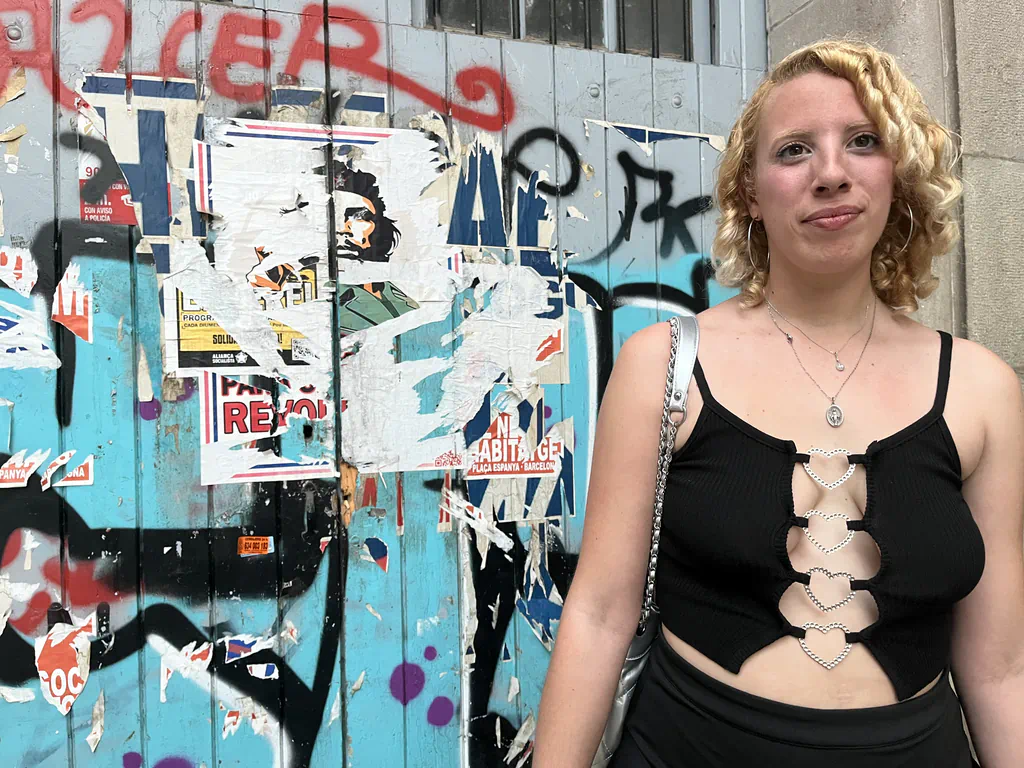 Victoria, escort de alta gama en Barcelona — Primer plano